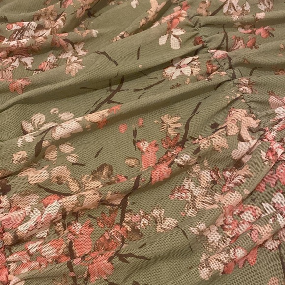 Maeve Floral Tulle Blouse - Picture 5 of 7